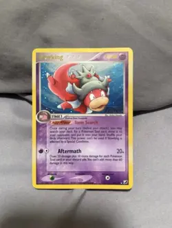 SLOWKING HOLO RARE STAMPED EX 14/115 2005 Unseen Forces Pokemon card - Image 1