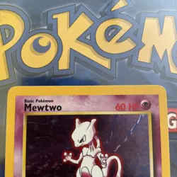 1999 Pokemon Base Set Mewtwo Holo 10/102 - NM Near Mint - WotC Vintage - Image 3