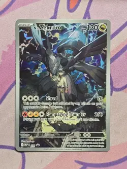 Pokemon TCG Holo Full Art N’s Zekrom Promo Card #31 Mint - Image 1