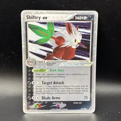 Shiftry ex 97/100 Crystal Guardians Holo Pokemon- NM/VLP - Image 1