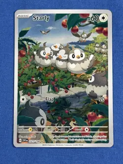Pokemon Starly 221/198 SV01: Scarlet & Violet Base Set Holo B19 - Image 1
