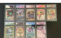 Lotto 24 Carte Pokemon Gradate GRAAD (10 / 9.5 / 9 / 8.5) ITA/ENG - Image 4