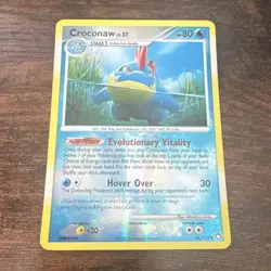 Nintendo Pokemon TCG Croconaw Diamond & Pearl Holo Stage 1 44/123 2007 EN - Image 1