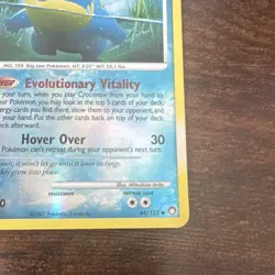 Nintendo Pokemon TCG Croconaw Diamond & Pearl Holo Stage 1 44/123 2007 EN - Image 3
