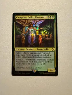 Cleopatra, Exiled Pharaoh (Foil) - MTG UB: Assassin's Creed (ACR) #52 - Image 1