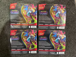 4x Pokemon TCG Mega Evolution Phantasmal Flames 3-Pack Blister SEALED - Image 2