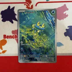 Froakie AR 088/086 English Version Chaos Rising pack fresh NM Pokemon TCG - Image 1