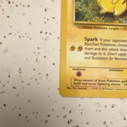 Pokemon Pikachu 60/64 Jungle 1st Edition Regular Common Basic 50 HP English Sug… - Image 2