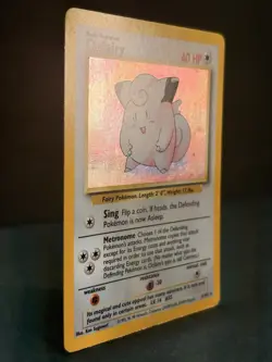 Clefairy 5/102 Unlimited Holo Rare - Pokemon Base Set LP - Image 2