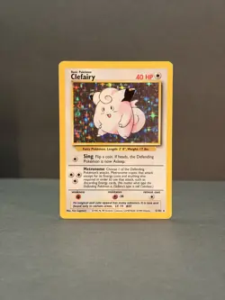 Clefairy 5/102 Unlimited Holo Rare - Pokemon Base Set LP - Image 4