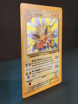 Jolteon 4/64 Unlimited Holo Rare - Pokemon Jungle Set LP - Image 2