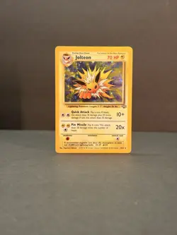 Jolteon 4/64 Unlimited Holo Rare - Pokemon Jungle Set LP - Image 4