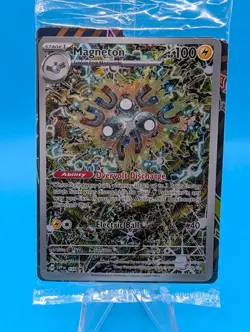 Pokemon | Magneton 159 Stamped & Sealed | Surging Sparks - Image 1