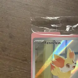 Pokemon Fennekin 080 - Black Star PROMO Sealed IN HAND Chaos Rising ETB - Image 3