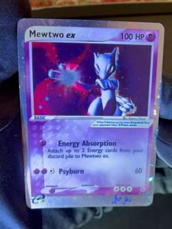 Mewtwo ex 101/109 EX Ruby Sapphire Holo Ultra Rare 2003 SWIRL Single Owner - Image 2