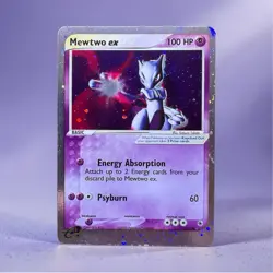 Mewtwo ex 101/109 EX Ruby Sapphire Holo Ultra Rare 2003 SWIRL Single Owner - Image 4