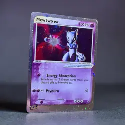 Mewtwo ex 101/109 EX Ruby Sapphire Holo Ultra Rare 2003 SWIRL Single Owner - Image 5