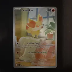 Pokemon Fennekin 080 - Black Star PROMO Sealed IN HAND Chaos Rising ETB - Image 1