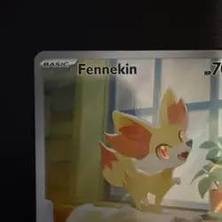 Pokemon Fennekin 080 - Black Star PROMO Sealed IN HAND Chaos Rising ETB - Image 2
