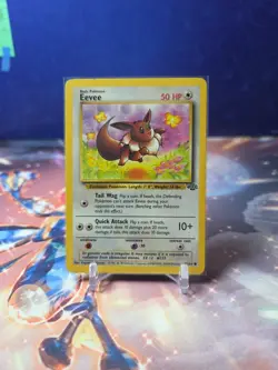 Pokemon TCG Eevee 51/64 Jungle Common HP-DMG - Image 1