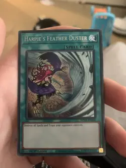 Harpie's Feather Duster MP24-EN058 Secret Rare 1st Edition Yugioh - Image 1
