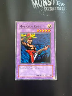 YUGIOH MUSICIAN KING COMMON MRD-103 OLD SCHOOL FUSION - Image 1