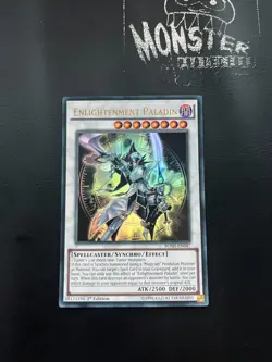 YUGIOH ENLIGHTENMENT PALADIN ULTRA RARE BOSH-EN047 1ST EDITION - Image 1