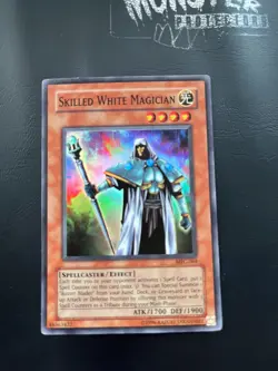 YUGIOH SKILLED WHITE MAGICIAN SUPER RARE MFC-064 - Image 1