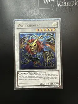 YUGIOH WATTCHIMERA ULTIMATE RARE DREV-EN044 - Image 1