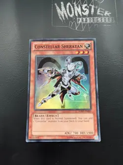 YUGIOH CONSTELLAR SHERATAN SUPER RARE HA07-EN005 - Image 1
