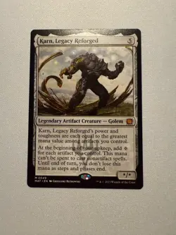 Karn, Legacy Reforged - MTG March of the Machine: The Aftermath (MAT) #49 - Image 1