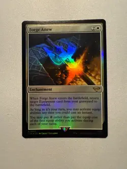 Forge Anew (Foil) - MTG UB: Lord of the Rings: Tales of Middle-earth (LTR) #17 - Image 1