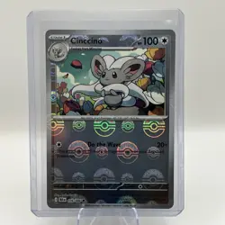Pokemon TCG S&V Black Bolt: Cinccino 076/086 - Masterball - Image 1
