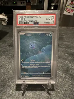 POKEMON PSA 10 2024 SV Twilight Masquerade Phione 175/167 IR - Image 1