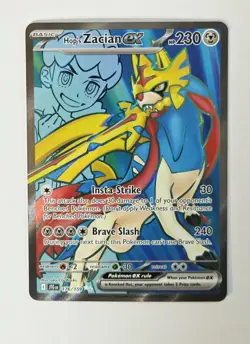 Hop’s Zacian ex 176/159 Secret Rare Full Art - Journey Together Pokemon NM - Image 1