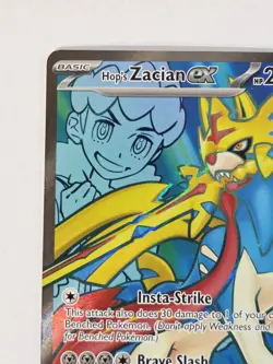Hop’s Zacian ex 176/159 Secret Rare Full Art - Journey Together Pokemon NM - Image 3
