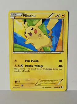 Pikachu 50/149 Black & White Boundaries Crossed Pokemon Non Holo 2012 NM - Image 1