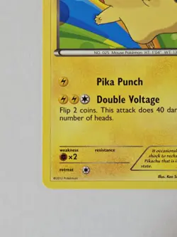 Pikachu 50/149 Black & White Boundaries Crossed Pokemon Non Holo 2012 NM - Image 5