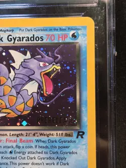 Dark Gyarados 8/82 Team Rocket - Holo Rare Prerelease - Pokemon CGC 8.5 NM/Mint - Image 4