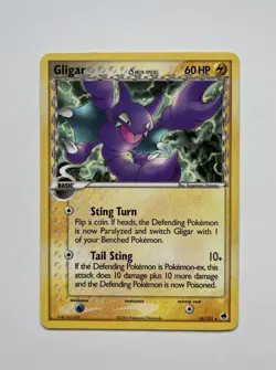 Gligar (Delta Species) EX Dragon Frontiers 16/101 Regular Rare Pokemon TCG - Image 1