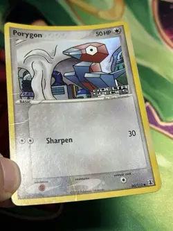 Porygon 80/113 Reverse Holo ex Delta Species Stamped Foil Pokemon - Image 5