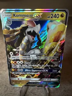 Kommo-o GX 100/145 Pokemon SM - Guardians Rising Ultra Rare NM - Image 1