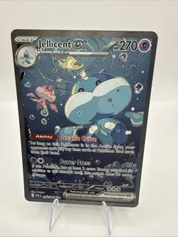 Pokemon TCG Jellicent EX Special Illustration Rare Full Art Holo 168/086 SV 270 - Image 1
