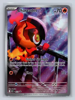 Charcadet 022 Holo Promo ME: Mega Evolution Promo Pokemon NM - Image 1
