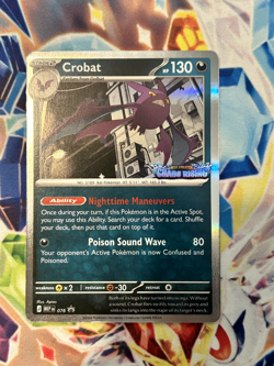 Pokemon Crobat MEP 076 Prerelease Promo Chaos Rising NM - Image 1