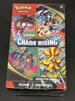 Pokemon TCG Mega Evolution Chaos Rising Booster Bundle New Sealed PROSHIPPER - Image 1