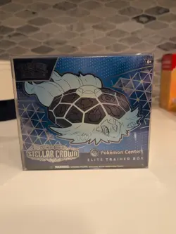 Pokemon Center ETB Stellar Crown Sealed With Case - Image 1