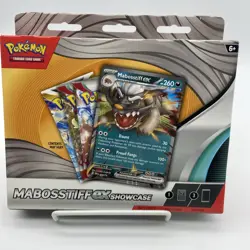 Pokemon TCG, Mabosstiff EX, 3 Booster Showcase Box New Sealed - Image 1