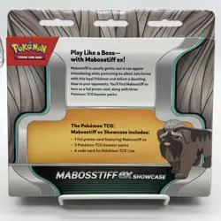 Pokemon TCG, Mabosstiff EX, 3 Booster Showcase Box New Sealed - Image 2