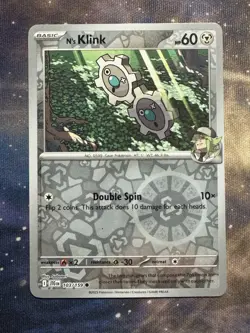 Pokemon TCG N's Klink 103/159 Sv09: Journey Together Reverse Holo - Image 1